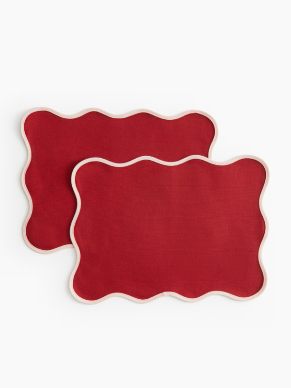 Lot de 2 sets de table déperlants H&M Home