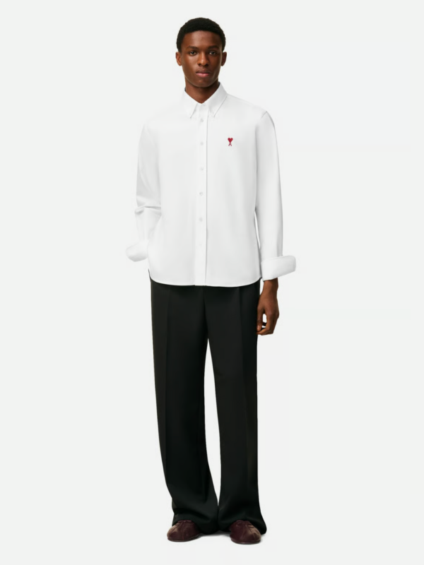 Chemise col boutonné ami de coeur unisexe Ami Paris