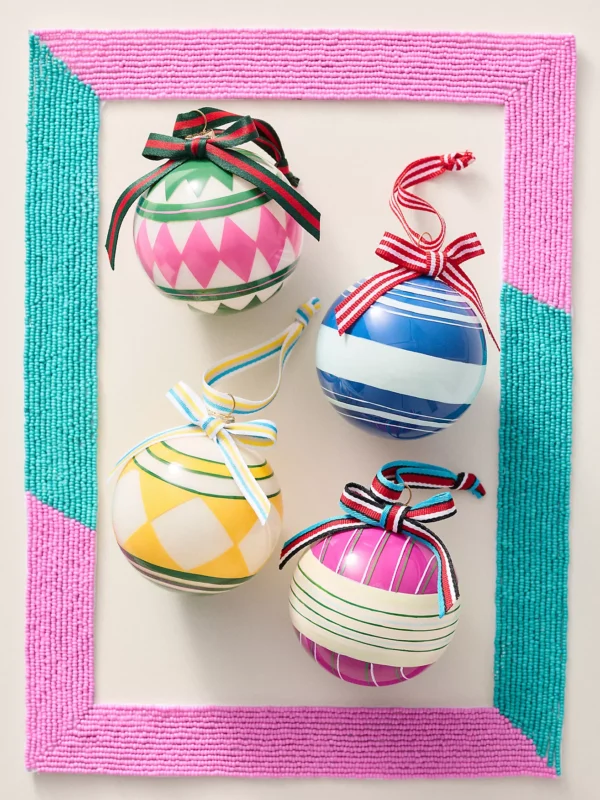 Ornements en verre Go Sports Anthropologie