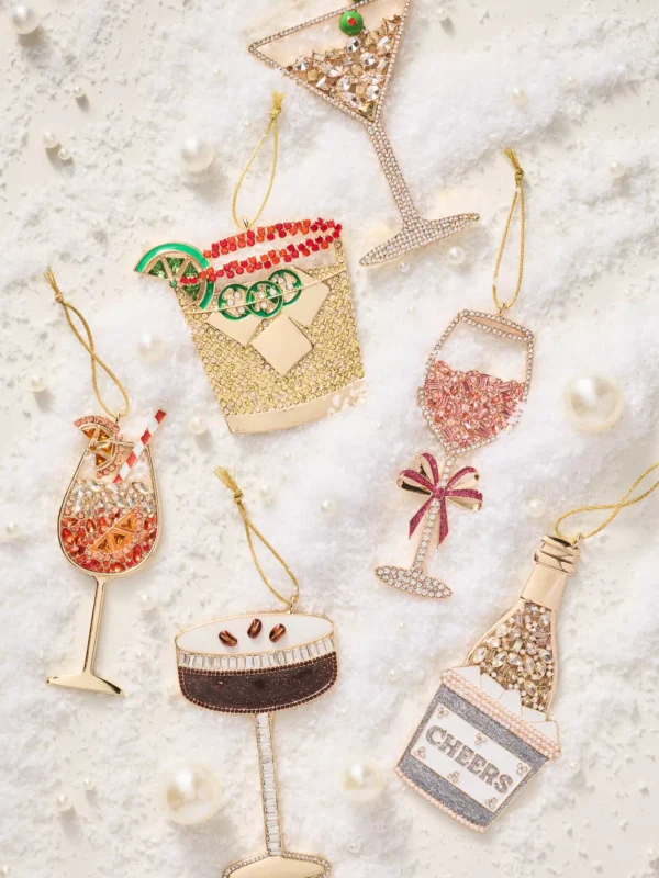 Ornement de cocktail perlé BaubleBar