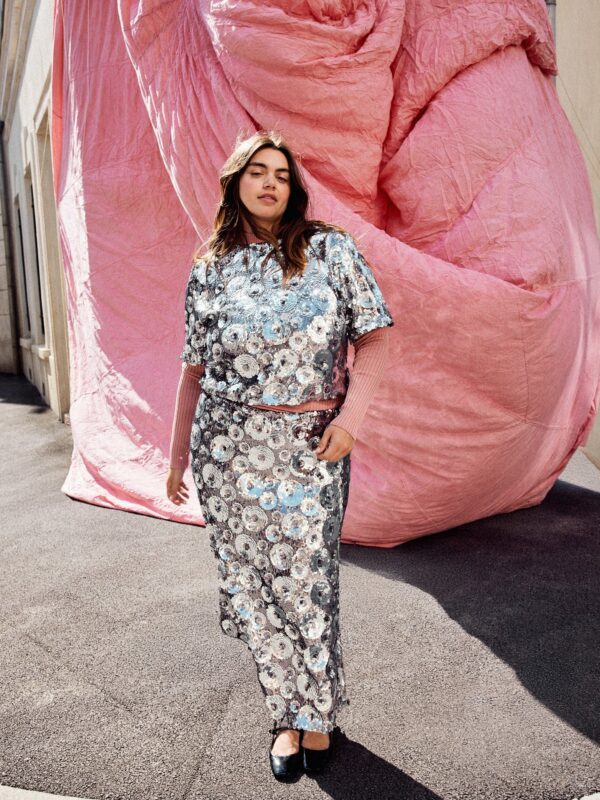 Jupe Nana sequins Make my Lemonade