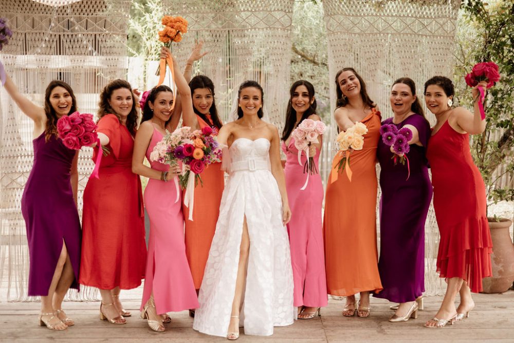 Mariage coloré au Domaine de Brés - Juliette + Fabien - Blog Mariage Madame C