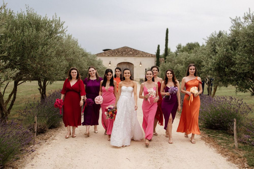 Mariage coloré au Domaine de Brés - Juliette + Fabien - Blog Mariage Madame C