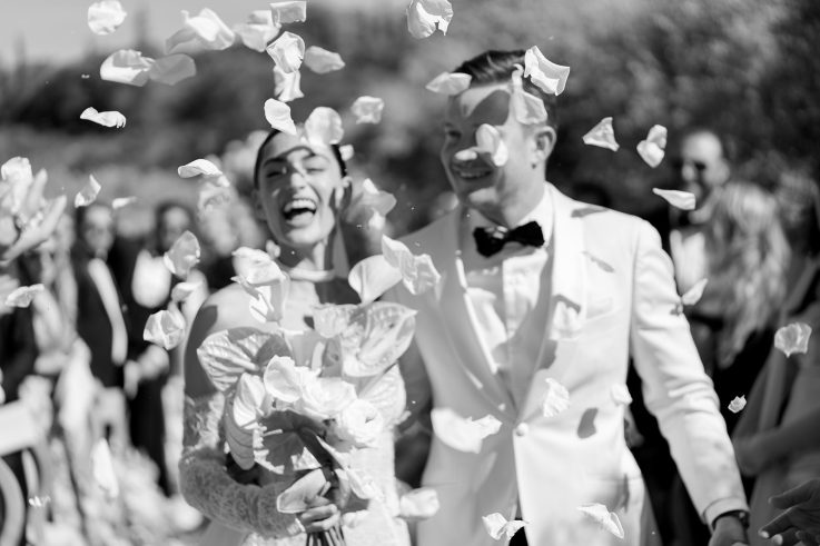 Mariage au milieu des vignes au Château L’Hospitalet © Laurene and The Wolf