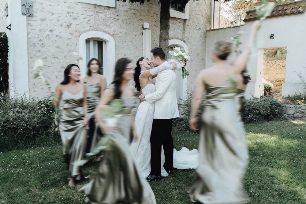 Mariage au milieu des vignes au Château L’Hospitalet © Laurene and The Wolf