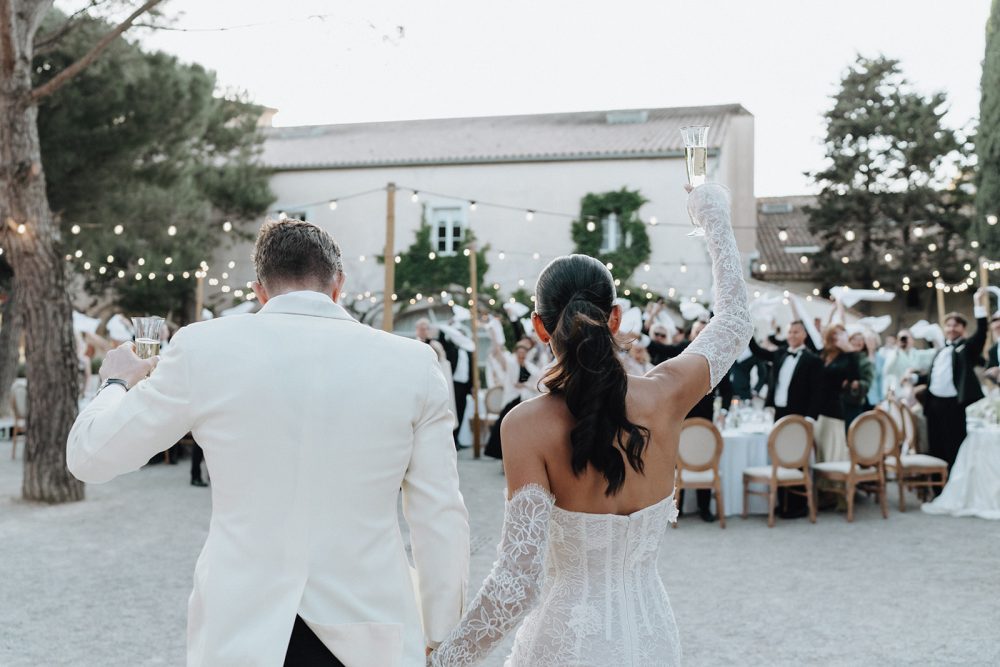Mariage au milieu des vignes au Château L’Hospitalet © Laurene and The Wolf