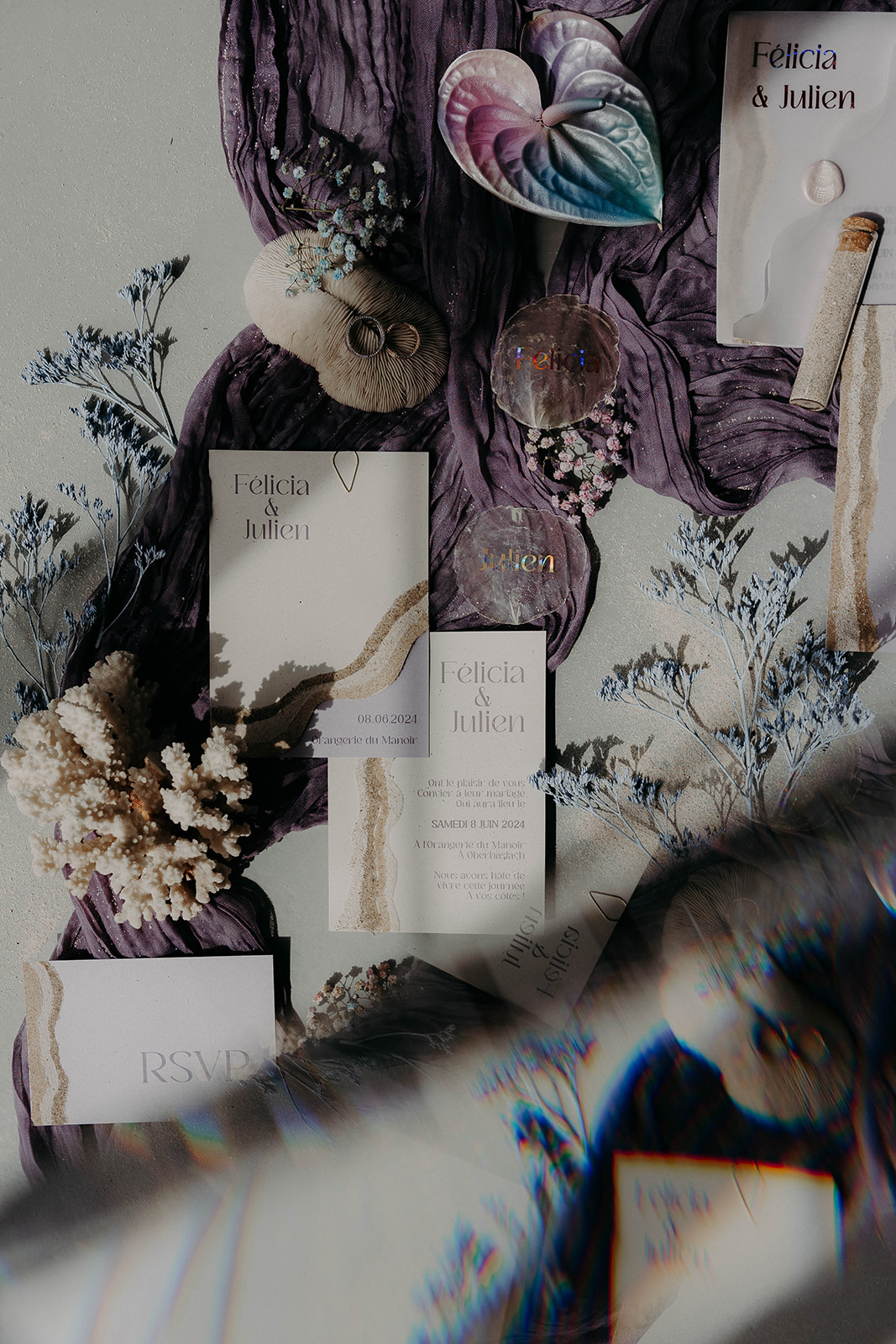 Amour Irisé - Blog Mariage Madame C Mariage Moderne en Alsace à l'Orangerie du Manoir © Marion Schultz