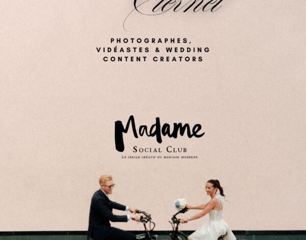 Photographes de mariage, vidéastes et wedding content creators