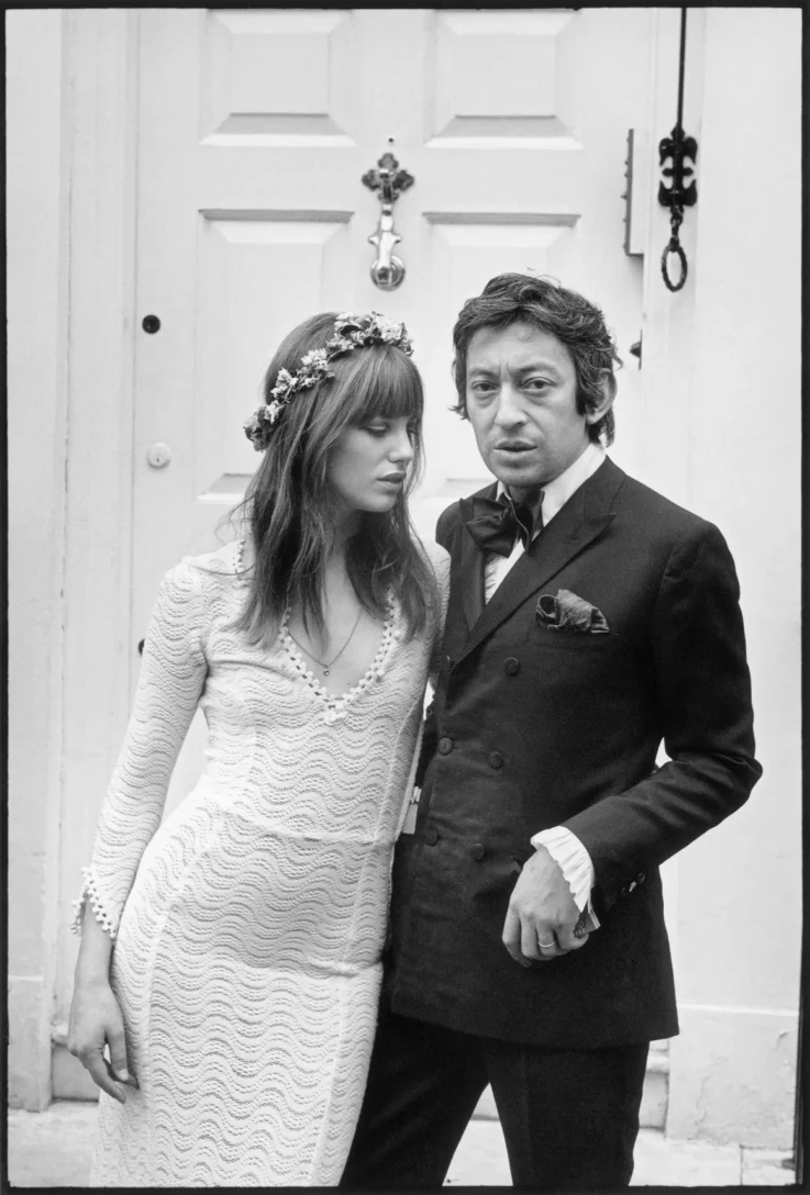Jane Birkin et Serge Gainsbourg © Tony Frank