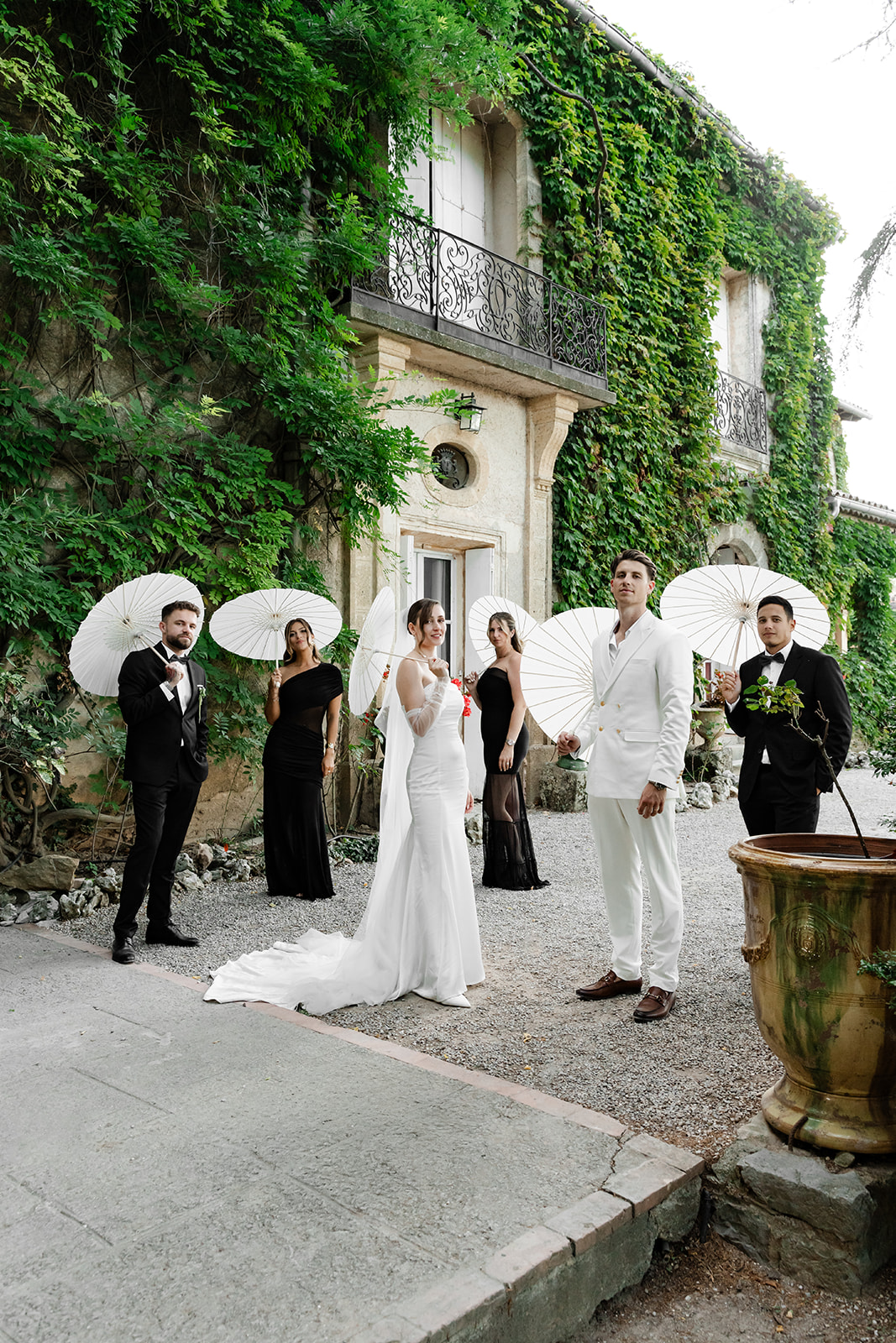 Mariage Dolce Vita au Château Bas d'Aumelas - Mandy + Paco - Blog Mariage Madame C