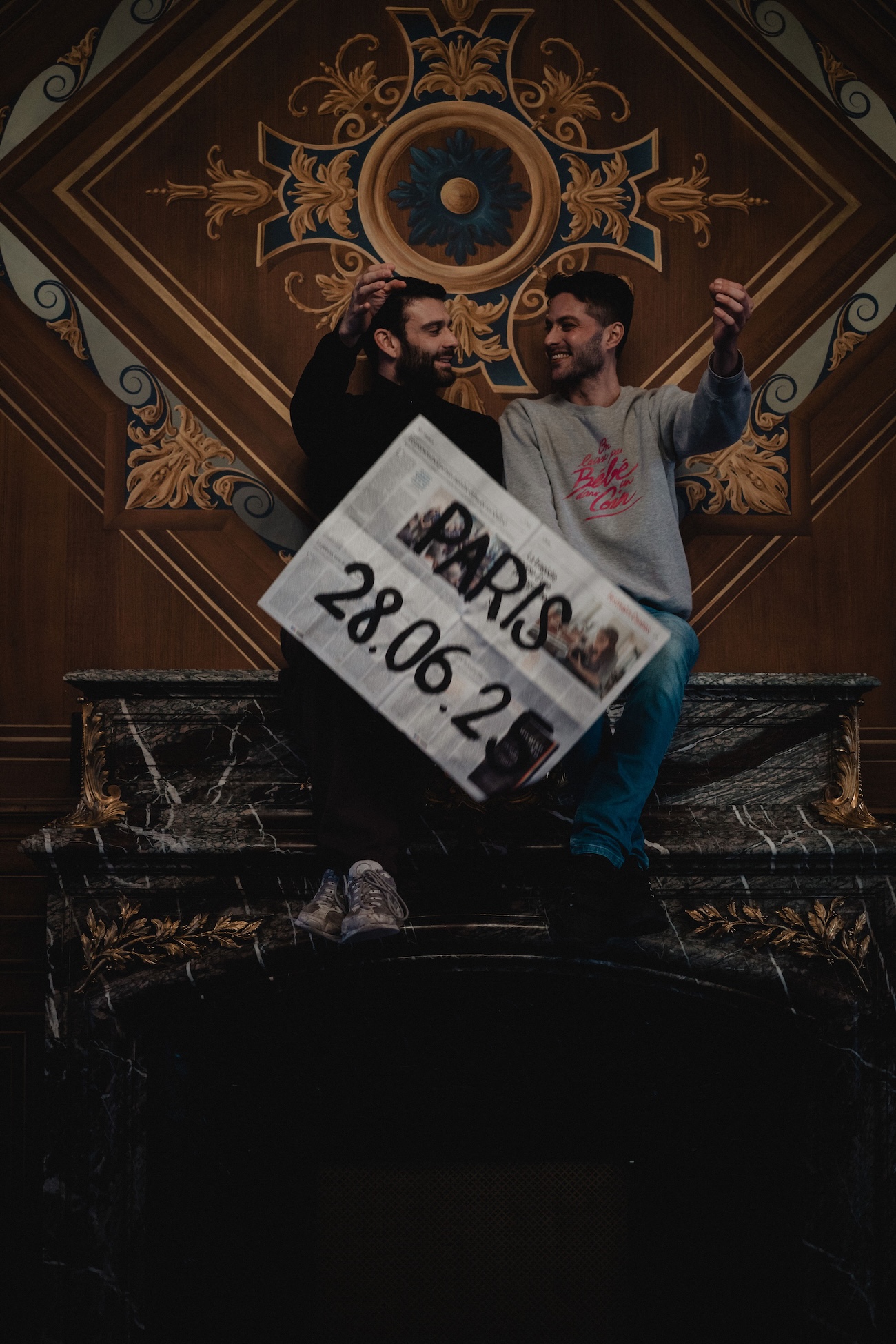 Mariage moderne et inclusif : une inspiration élégante à la Galerie Bourbon - Blog Mariage Madame C