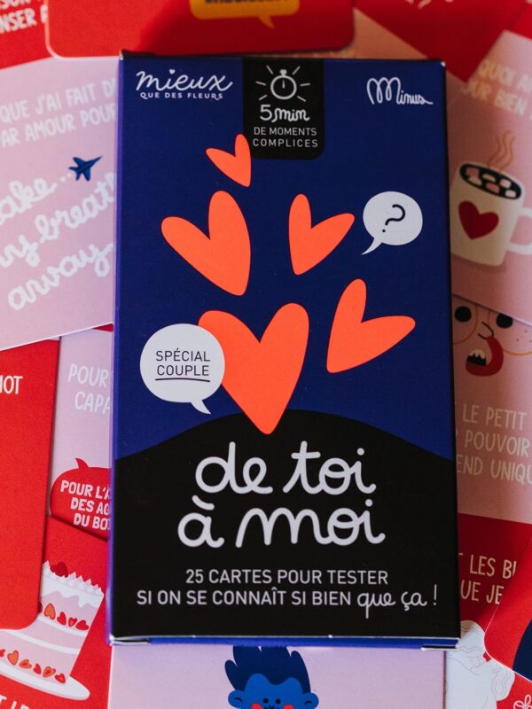 Jeu De Toi à moi Minus Editions