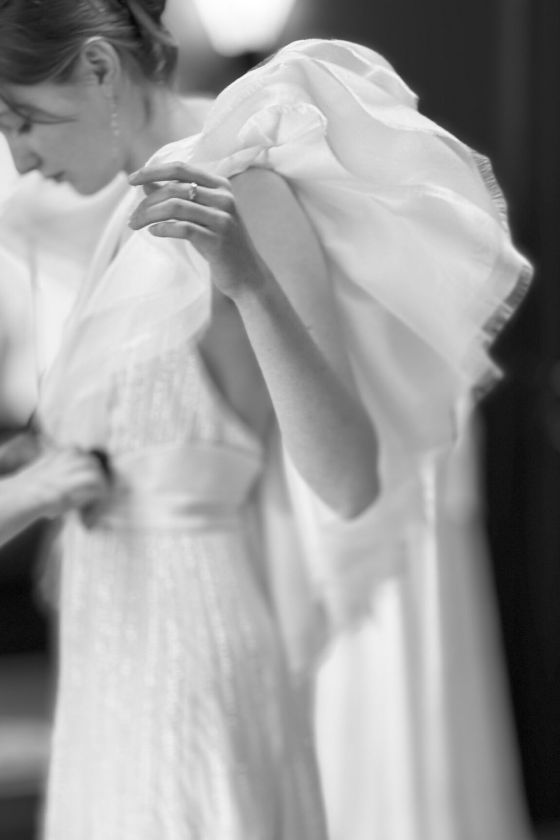 Edith Bréhat : Robe de mariée sur-mesure à Paris