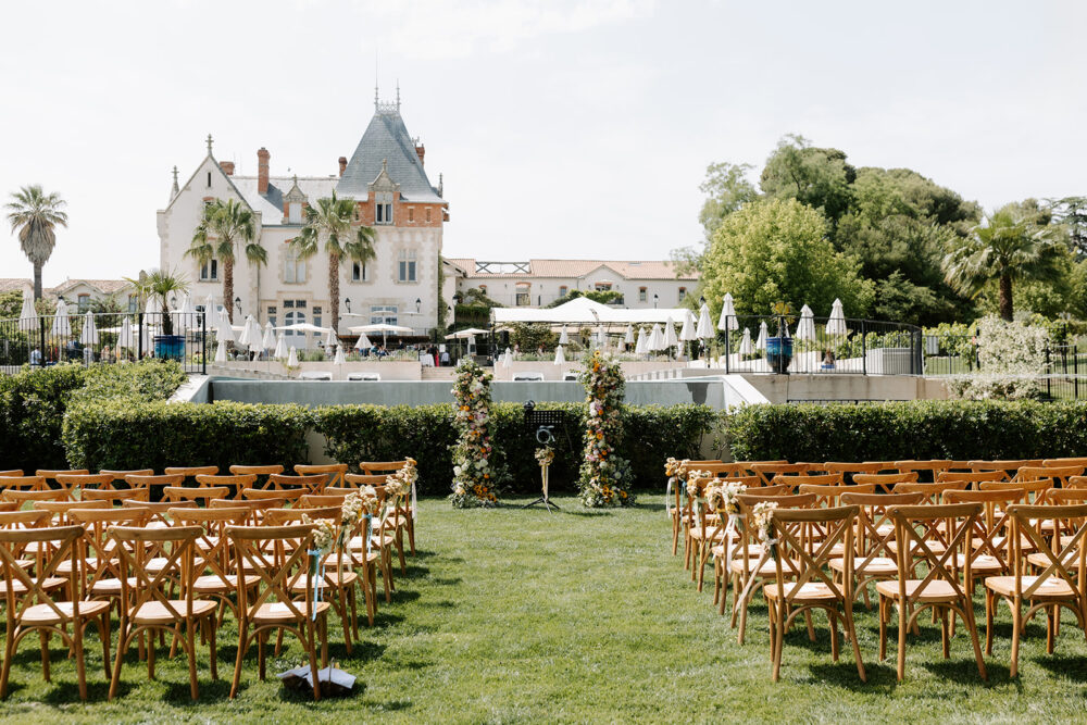De la Caroline du Nord au Château St Pierre de Serjac - Kelly + Rob - Blog Mariage Madame C