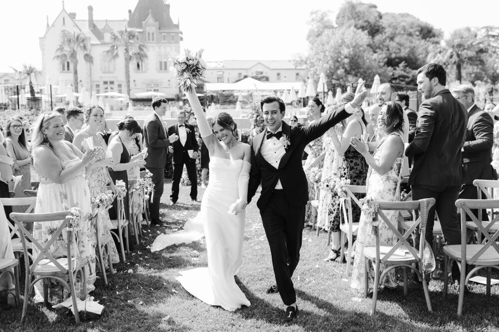 De la Caroline du Nord au Château St Pierre de Serjac - Kelly + Rob - Blog Mariage Madame C