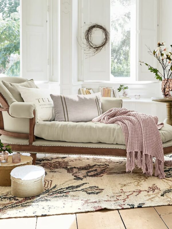 Méridienne Queyranne beige Loberon