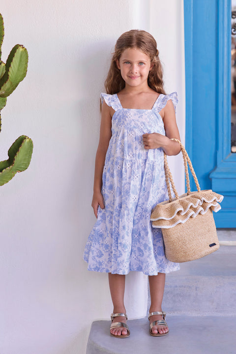 Robe Coton motif floral Tartine et Chocolat