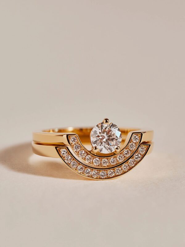 Bague intrépide Or Jaune 18k Loyale Paris