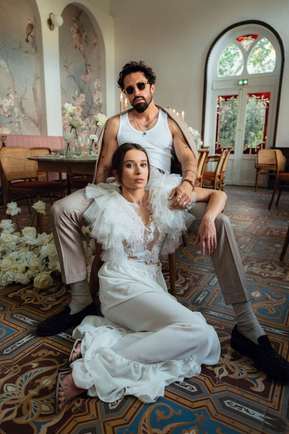 Jazz wedding at Maison Jullian © Angelo Lacancellera