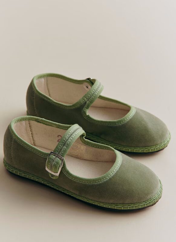 KIDS - Blog Mariage Madame C Mary Jane - Vibi Venezia Vert Sauge Petit Sézane