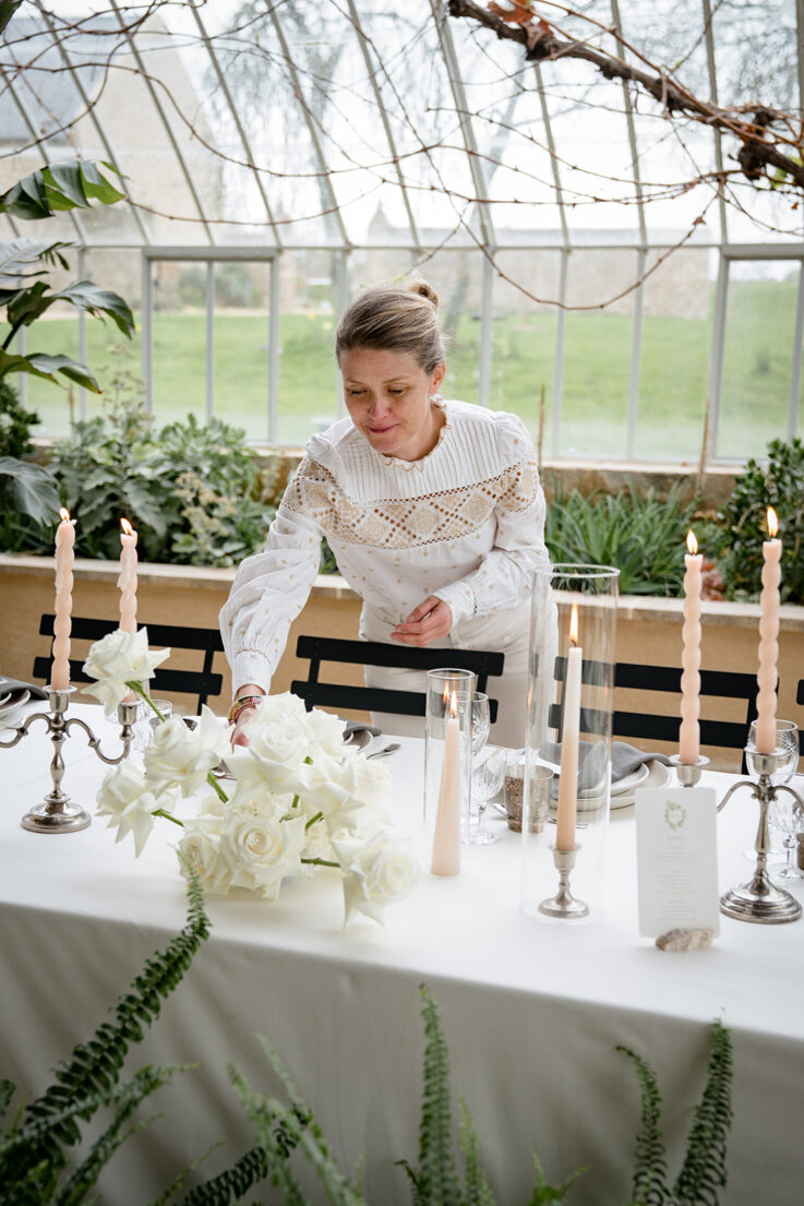 Faustine Bouyer de O Bonheur des Dames Location de Mobilier & Wedding design