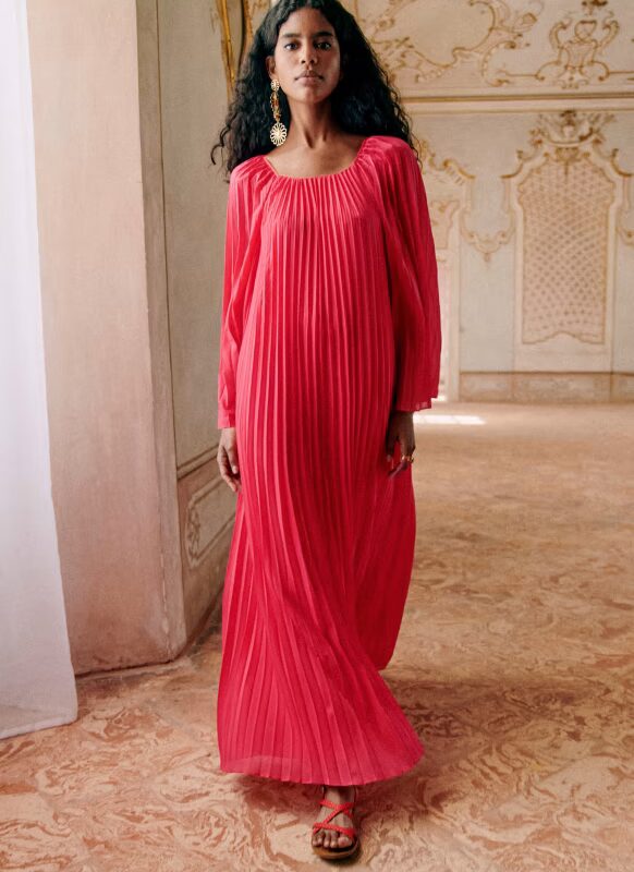 Tenue d'invitée - Blog Mariage Madame C Robe Julietta coquelicot Sézane