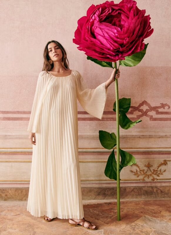 Robe Julietta écru Sézane