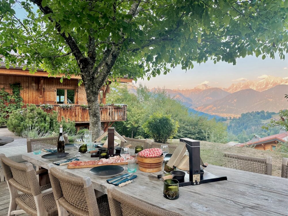 Chalet Les Cerises à Cordon : notre parenthèse face au Mont-Blanc - Blog Mariage Madame C