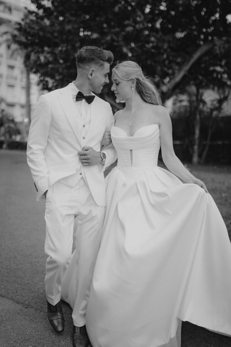 Destination wedding sur la Côte d’Azur : un mariage à Cannes © The Picks