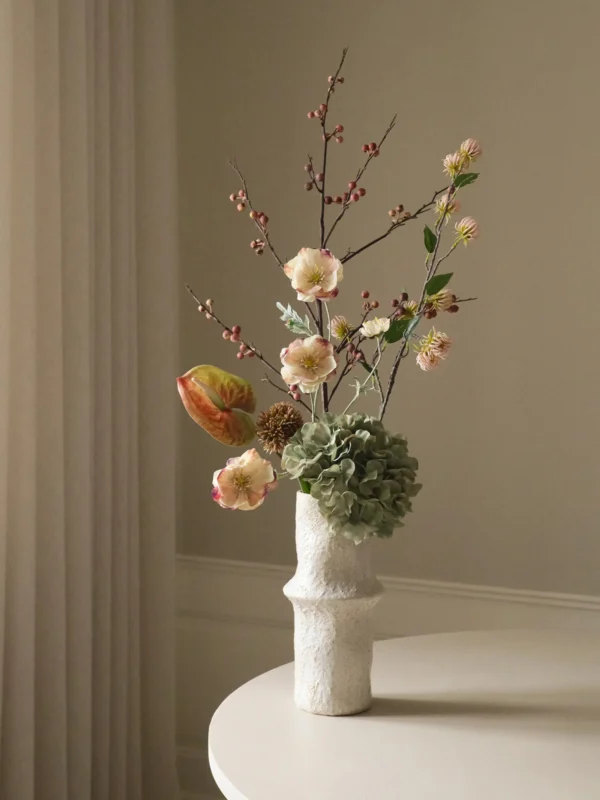 Créer une liste de mariage à son image - Blog Mariage Madame C Bouquet de fleurs artificielles Blush Grove Botané
