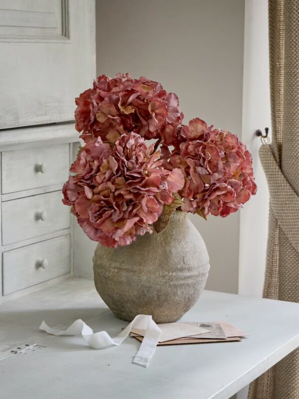 Créer une liste de mariage à son image - Blog Mariage Madame C Lot de 3 fleurs d’hortensia artificielles Orvianne Loberon