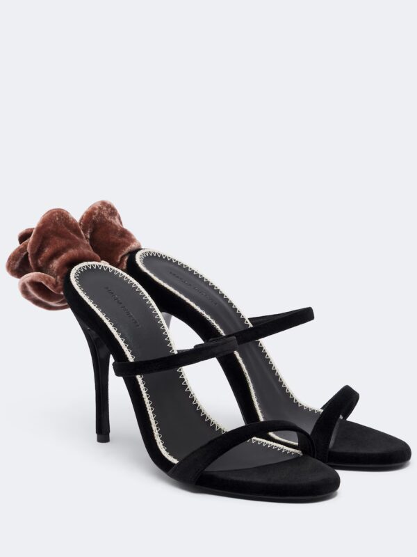 Mules en velours Magda Butrym