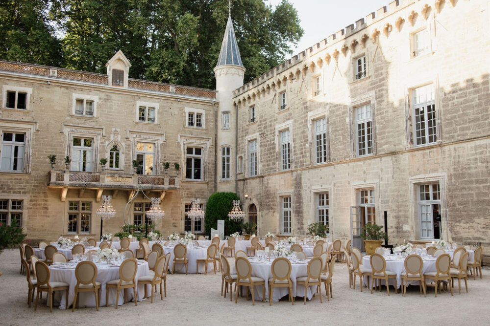 Mariage au Château de Beauregard en Provence © Dall'k