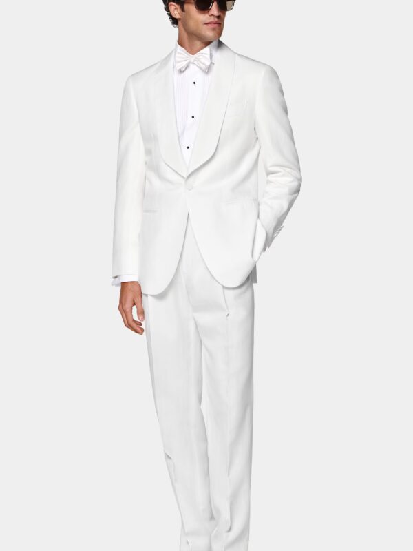 Smoking blanc Havana coupe Tailored Suitsupply