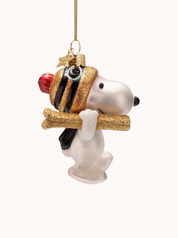 Ornement en verre soufflé Snoopy Vondels