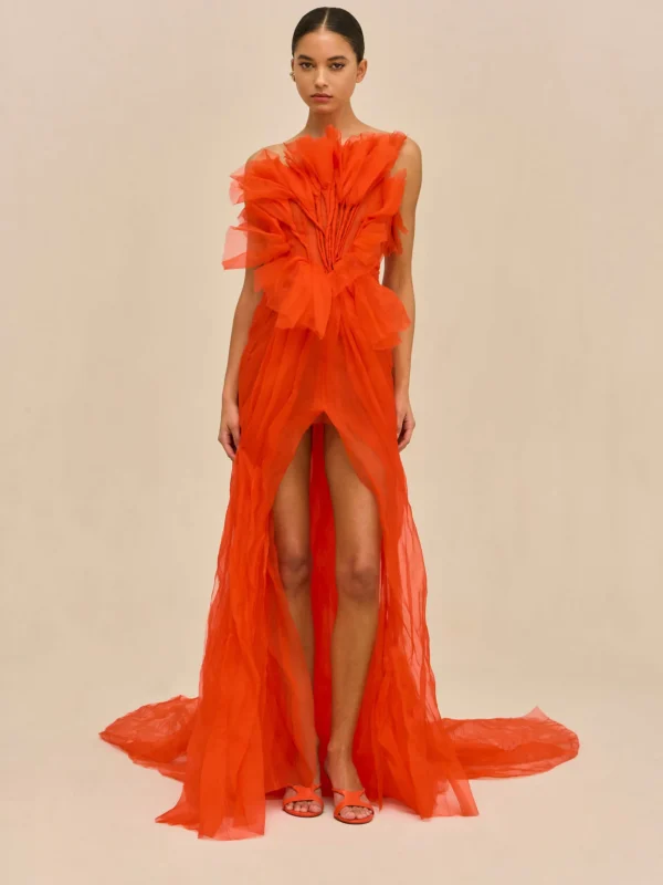 Robe Tangerine Suzette Cult Gaia